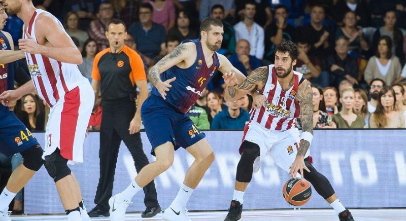 olympiakos mpartselona euroleague