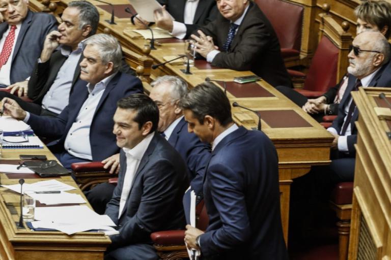 tsipras mitsotakis dimoskopisi kentroaistera