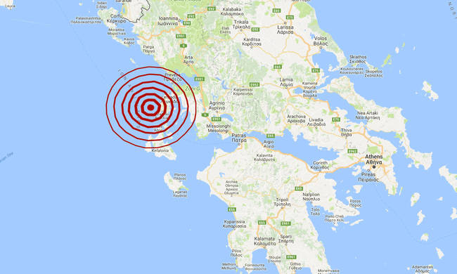 seismos leukada aisthitos agrinio