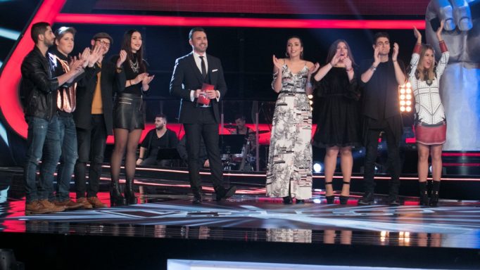 the voice telikos ntoueta