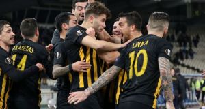 aek ntinamo kievou oaka europa league