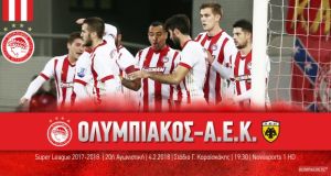 olympiakos aek superleague