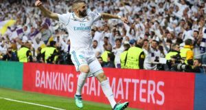 benzema real bagern semifinal champions league