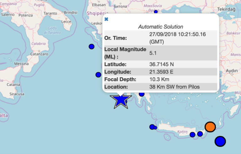 seismos messinia aisthitos ileia