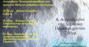 imerida astronomias astrofusikis agrinio dimotiko parko