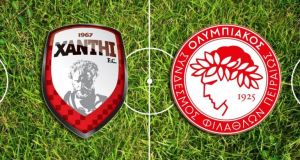 xanthi olimpiacos superleague