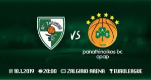 zalgkiris panathinaikos euroleague