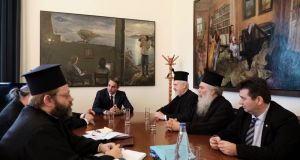 mitsotakis patriarxis sunantisi