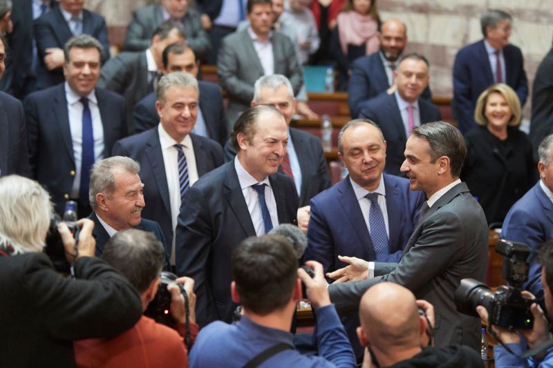 mitsotakis omilia koinovouleutiki