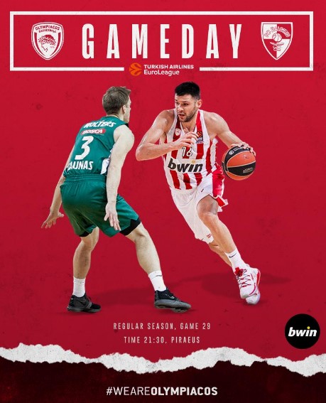 olympiakos zalgkiris euroleague