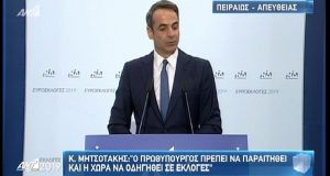 mitsotakis dilosi