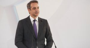 Ομιλία Μητσοτάκη στην τελετή για τη θεμελίωση του Ωνάσειου Εθνικού Μεταμοσχευτικού Κέντρου