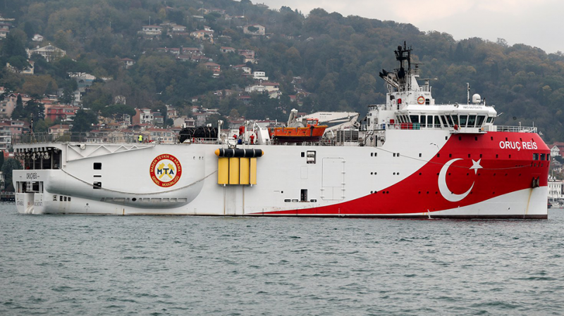 oruc reis turkish ship arthrou