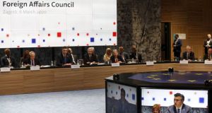 european foreign affairs ministers meeting