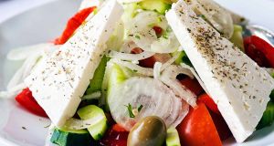 traditional greek salad