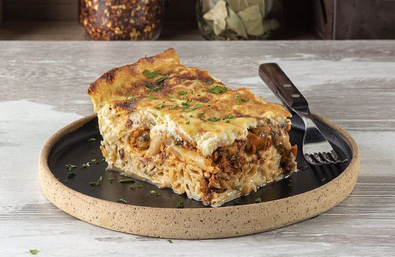 recipe main pastitsio me thalassina