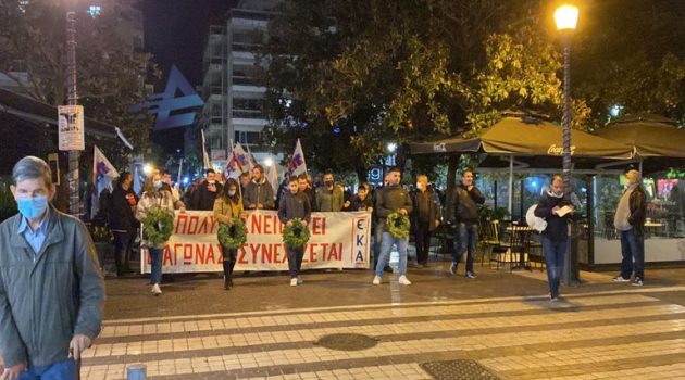 Αγρίνιο: Ομιλία και πορεία από το Εργατικό Κέντρο για το Πολυτεχνείο (Videos – Photos)