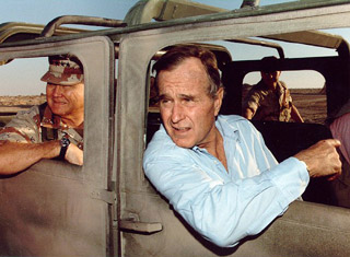 george bush saudi arabia