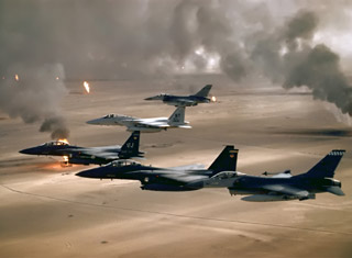 gulf war 1 planes