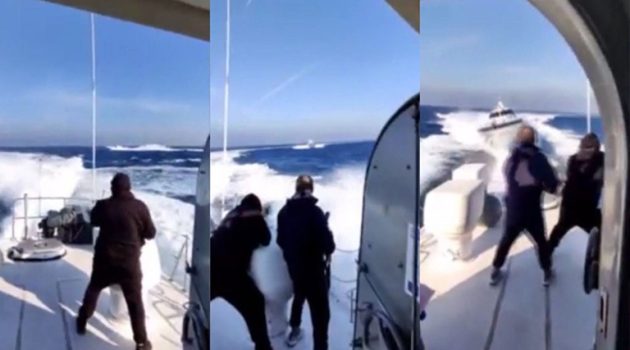 Τουρκική ακταιωρός επιχειρεί να εμβολίσει σκάφος του Λιμενικού (Video Ντοκουμέντο)
