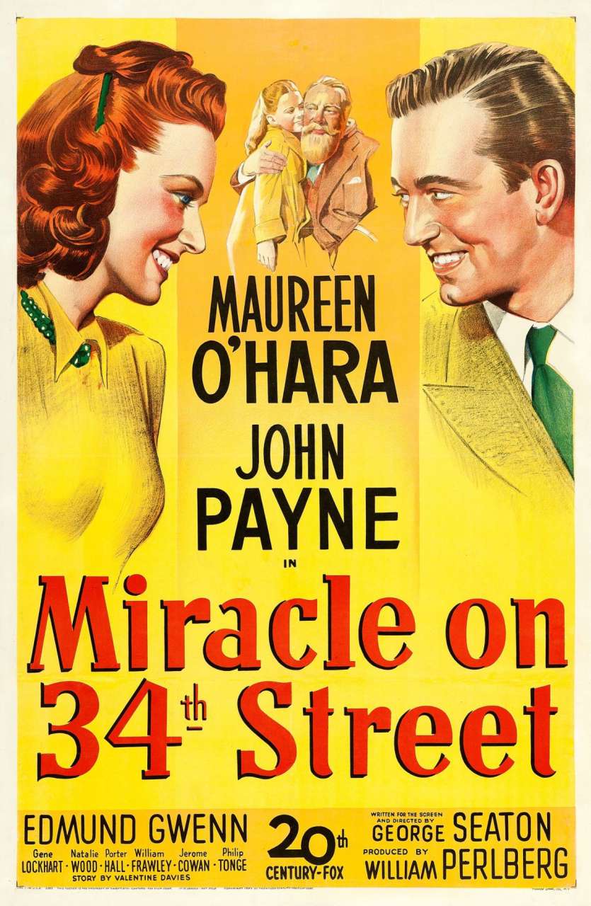 miracle on 34th street 1947 film poster