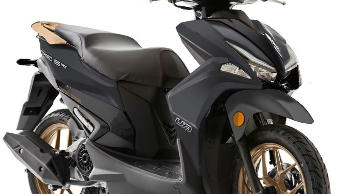 xpeed 125 rx mat black special edition 45f