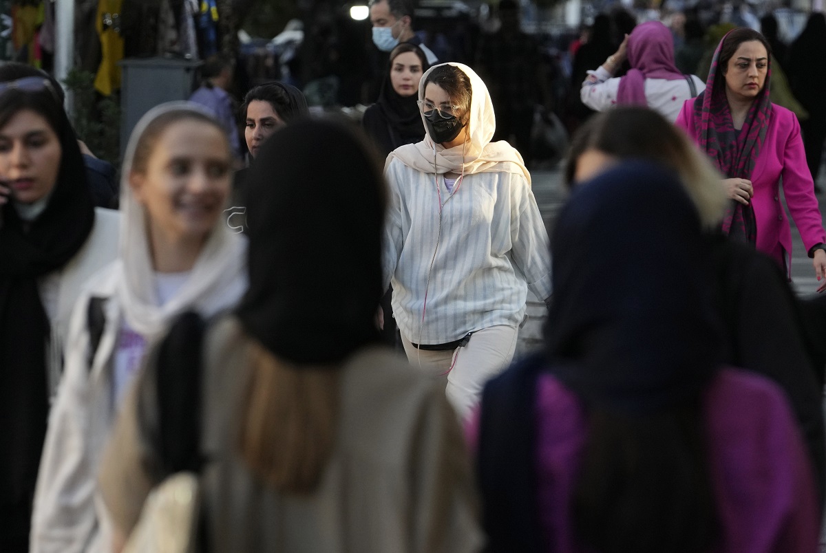 young iranian woman