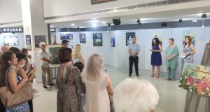 Αγρίνιο: Τα εγκαίνια της Έκθεσης με έργα ζωγραφικής της Αλεξάνδρας…