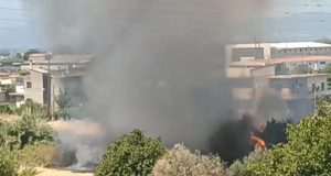 Αγρίνιο: Κινητοποίηση της Πυροσβεστικής για φωτιά κοντά στο Αστυνομικό Μέγαρο…