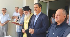 Ο Δήμαρχος Αγρινίου, Γιώργος Παπαναστασίου και ο Σεβασμιότατος Μητροπολίτης Αιτωλίας και Ακαρνανίας κ.κ. Δαμασκηνός παραβρέθηκαν στο 2ο Γυμνάσιο Αγρινίου για την Τέλεση του Αγιασμού με τον πρώτον να ζητά από τα παιδιά «να χαρείτε τα σχολικά σας χρόνια».