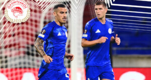 Ο Ολυμπιακός στο ξεκίνημά του στο UEFA Europa League με αντίπαλο τη Λυών άντεξε για ένα ημίχρονο και κάτι ως να δεχθεί δύο γκολ σε έξι λεπτά