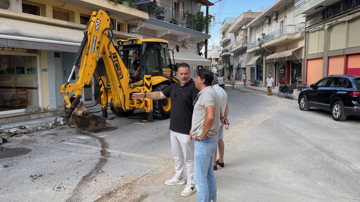 Ο Δήμαρχος, Σπύρος Διαμαντόπουλος, προχώρησε σε ενημέρωση σχετικά με το μεγάλο έργο του Open Mall στο Μεσολόγγι