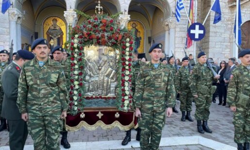 Το Μεσολόγγι τίμησε με την αρμόζουσα επισημότητα και λαμπρότητα τον Πολιούχο του Άγιο Σπυρίδωνα.