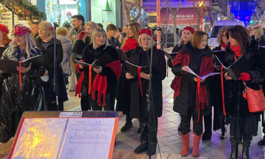 «We wish you a merry Christmas», την Πέμπτη, 19 Δεκεμβρίου από τη χορωδία ALLEGRO του Δήμου Αγρινίου