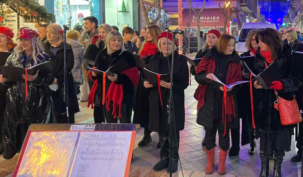 «We wish you a merry Christmas», την Πέμπτη, 19 Δεκεμβρίου από τη χορωδία ALLEGRO του Δήμου Αγρινίου