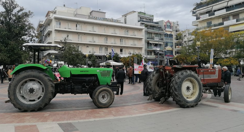 Οι άσχημες καιρικές συνθήκες που αναμένονται το Σαββατοκύριακο στο Αγρίνιο οι Αγρότες αποφάσισαν να μεταθέσουν το συλλαλητήριο.