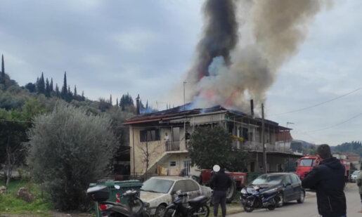 Στη Μακρυνεία μια ηλικιωμένη γυναίκα απανθρακώθηκε μετά από φωτιά που ξέσπασε στο σπίτι της στον Άγιο Ανδρέα.