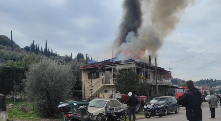 Στη Μακρυνεία μια ηλικιωμένη γυναίκα απανθρακώθηκε μετά από φωτιά που ξέσπασε στο σπίτι της στον Άγιο Ανδρέα.