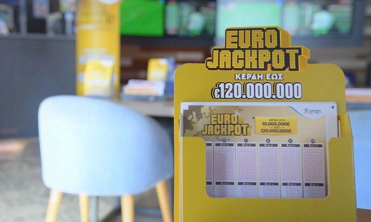 Στο Eurojackpot ο πρώτος Εκατομμυριούχος στην Ελλάδα είναι μέσω της extra επιλογής και κατάγεται από τη Ζαχάρω Ηλείας!