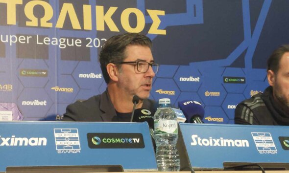 Για τη Super League 1 ο Ρουί Βιτόρια αναφέρθηκε στη νίκη της ομάδας του ενώ δήλωσε πως ο Παναιτωλικός είναι μια ενδιαφέρουσα ομάδα.