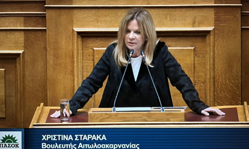 Η Χριστίνα Σταρακά αναφέρθηκε στη Βουλή στις ανησυχίες που έχουν προκύψει αναφορικά με το πιλοτικό πρόγραμμα επιδότησης άνεργων.